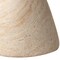 Leisuremod Dune 17 in Round Fiberstone Side Table, Pedestal Base, Weatherproof, Fully Assembled DST17TR - alternate 6