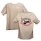 Railroad Sock Logo Tee, Sand, Medium Tee-Sand-M - alternate 1