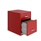 Space Solutions 14.25 in W 2 Drawer Vertical File Cabinet W/ Accessory Drawer, Lava Red 25968 - alternate 7