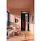 Vdomdoors Aluminum Door Cynex 6116 Black Entry Steel Metal Modern Painted W36xH80+14 Right Inswing CYNEX6116EXD-BLK-W36xH80+14-RH-I - alternate 6