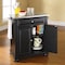 Crosley Alexandria Stainless Steel Top Portable Kitchen Island/Cart KF30022ABK - alternate 9