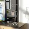 Homeroots 22" Nickel Metal Arched Table Lamp With Nickel Cage Shade 524333 - alternate 6