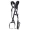 Msa Safety V-Fit Fall Protection Harness, XS, 400 lb, Quick-Connect Chest/ Tongue Leg Straps, Back D-Ring 10252164 - alternate 5