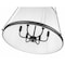 Z-Lite Madeline 6 Light Pendant, Matte Black/White, 24 In W x 44.75 In H 1954P24-MB - alternate 6