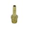 Milton Hose End Fitting, 1/4 Mnptx1/4 Id, PK100, Brass, 100 PK 600BK - alternate 2