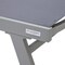 Leisuremod Marlin Patio Chaise Lounge Chair with Armrests in Grey Aluminum Frame, Dark Grey MLAGR-77DGR - alternate 10