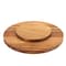 Megachef 12 Inch Acacia Wood Lazy Susan Tray 750122147M - alternate 6