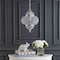 Jonathan Y Juliette 12" Crystal/Metal LED Pendant, Chrome JYL6111A - alternate 15