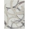 Homeroots 5' X 8' Ivory Gray And Beige Abstract Washable Indoor Outdoor Area Rug 599131 - alternate 8