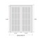 Sartodoors Solid French Double Doors White 48x84 (2* 24x84) Solid Core Modern Interior QUADRO4522DD-WS-4884 - alternate 5