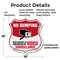 Signmission No Dumping Shield Sign This Property Is, 18 Inch X 18 Inch, Plastic Sign SHI-P-18-393 - alternate 6