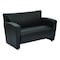Office Star Loveseat, 29-1/4" x 32", Upholstery Color: Black SL2912S-U6 - alternate 1
