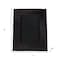 Homeroots 4" x 6" Black Cowhide Picture Frame with Mat 332310 - alternate 6