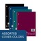 Roaring Spring Case of 3 Subject Wirebound Notebooks, 10.5"x8", 120 sht, Asstd. Cover Colors, wide Ruled w/Margin, PK24 10041cs - alternate 4