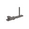 Axor 3-Hole Roman Tub Set Trim w/ 1.75 GPM Handshower and Sbox- CubiCut in Brushed Black Chrome 49431341 - alternate 1