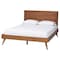Baxton Studio Jiro Platform Bed with Panel Headboard, Full 269-11097-9407-ZORO - alternate 1