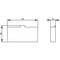 Siemens Cover cap for 1 blank space for 3-phase busbar 3NP1923-1BF10 - alternate 4