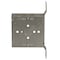 Raco Electrical Box, 21 cu in, Square Box Type, 2 Gangs, Galvanized Steel, Square Shape 223 - alternate 4