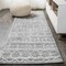 Jonathan Y Moroccan HYPE Boho Vintage Diamond Gray/Ivory 2 ft. x 14 ft. Runner Rug MOH101C-214 - alternate 1