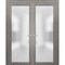 Sartodoors Double Pocket Interior Door, 60" x 80", White PLANUM2102DD-GA-64 - alternate 6