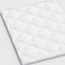 Homeroots 2in White Cotton Queen Mattress Topper 711925 - alternate 4