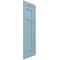 Ekena Millwork True Fit PVC San Juan Capistrano Mission Style Fixed Mount Shutters, Peaceful Blue, 18W x 46H, PR TFP001SJ18X046SB - alternate 8