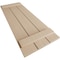 Ekena Millwork Rustic Three Board Joined Board-n-Batten Rough Cedar Faux Wood Shutters, 16 1/2W x 28H, PR SHUBJS16X28RCPR - alternate 17