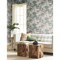 York Wallcoverings Lotus Pond Grey and Blue Wallpaper GO8294 - alternate 6