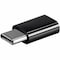 Monoprice USB-C MALE TO MICRO B FEMALE ADAPTER_ BLACK 18628 - alternate 1