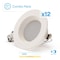 Infibrite 4 In. Retrofit 3000K Warm White LED Recessed Light 9W 750LM, Dimmable, Wet Rated, 12PK IB-005-3-9W-WH-12PK - alternate 1