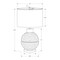 Monarch Specialties Lighting, 26"h, Table Lamp, Black / Gold Resin, Beige Shade, Contemporary, Modern I 9926 - alternate 3