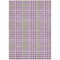 Homeroots 5' X 8' Purple Green And Ivory Plaid Washable Indoor Outdoor Area Rug 601507 - alternate 7