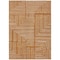 Homeroots 8' X 10' Copper And Ivory Geometric Washable Indoor Outdoor Area Rug 600855 - alternate 6