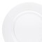 Smarty Had A Party 13 Clear Round Disposable Plastic Charger Plates 60 Plates, 60PK 2610CL-CASE - alternate 9