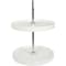 Knape & Vogt Lazy Susan, Polymer, White, 20 in W, 31.5 in H, 20 in L KV.PFN20STW - alternate 1