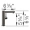 Blanco Alta II Beverage, Satin Dark Steel 527567 - alternate 6