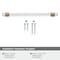 Amerock Glacio 8 inch 203mm Center-to-Center Clear/Champagne Bronze Cabinet Pull BP36661CCZ - alternate 5
