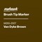 Finishworks Mohawk Brush Tip Marker Van Dyke Brown M265-2007 - alternate 3