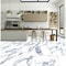 Apollo Tile 23.6in x 47.2in Polished White with Blue-Gray Porcelain Wall and Floor Tile 15.5 sq ft/case, 2PK AR88STABL2448 - alternate 4