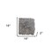 Homeroots 16" X 16" Gray Acrylic Solid Color Pad 317271 - alternate 5