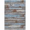 Homeroots 9' X 12' Chocolate Blue And Beige Striped Washable Indoor Outdoor Area Rug 616650 - alternate 8