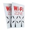 Signmission Wi-fi Zone, Plastic Signs Only 24 Inch x 36 Inch, Corrugated Plastic, 2PK CSB-2436-2PACK-Wi-fi Zone - alternate 1