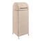 Happimess Darla 31.39-Gallon All-Weather Wicker/Metal Swing Top Hideaway Outdoor Trash Can, Light Pink/White HPM1202D - alternate 9