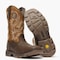 Georgia Boot Carbo-Tec FLX, Waterproof Western Work Boot, 7.5 M, 11 in Height, Brown/Orange GB00671 - alternate 6