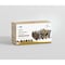 Wecare Kids Disposable Face Mask, 3, Assorted Animal Print, Kids, 50 PK WMN100082 - alternate 8