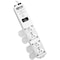 Tripp Lite Outlet Strip, Surge, Hospital Grade, 4 5-15R-HG, 5-15P-HG, 15 ft., White SPS415HGULTRA - alternate 1