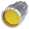 Siemens Pushbutton, 22 mm, round, metal, shiny, yellow, Front ring, high 3SU1050-0CB30-0AA0-ZY11 - alternate 1
