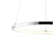 Jonathan Y Brice 15.75" Modern Contemporary Metal Round Integrated LED Pendant, Chrome JYL7202C - alternate 12