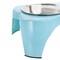 Gibson Home Bow Wow Meow 3 Piece Elevated Pet Bowl Dinner Set in Teal 122396.03 - alternate 7