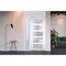 Vdomdoors Front Exterior Prehung FiberGlass Door Frosted Glass / Manux 8002 White Silk / Sidelight and Transo MANUX8002EXD-WS-W36+12 x H80+14-RH - alternate 6